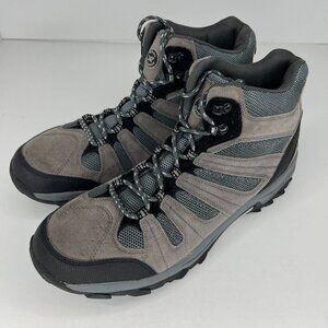 Xray Outdoor Mens XRW330 Gray Manmade Lace Up Hiking Bootie Size 12 Ankle Boots